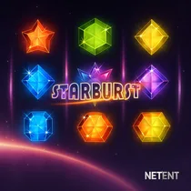 Rainbet - Starburst Slot - NetEnt